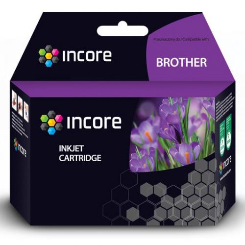 Tusz INCORE do Brother (LC1280XL-Y) Yellow 27 ml  zamiennik
